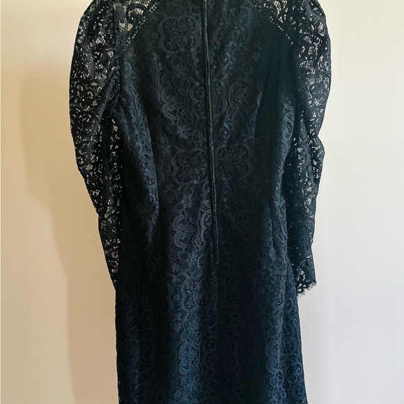 Lilly Pulitzer Averi Lace Dress in Onyx Two Tone Carnival Lace - Size 12 - Picture 6 of 12
